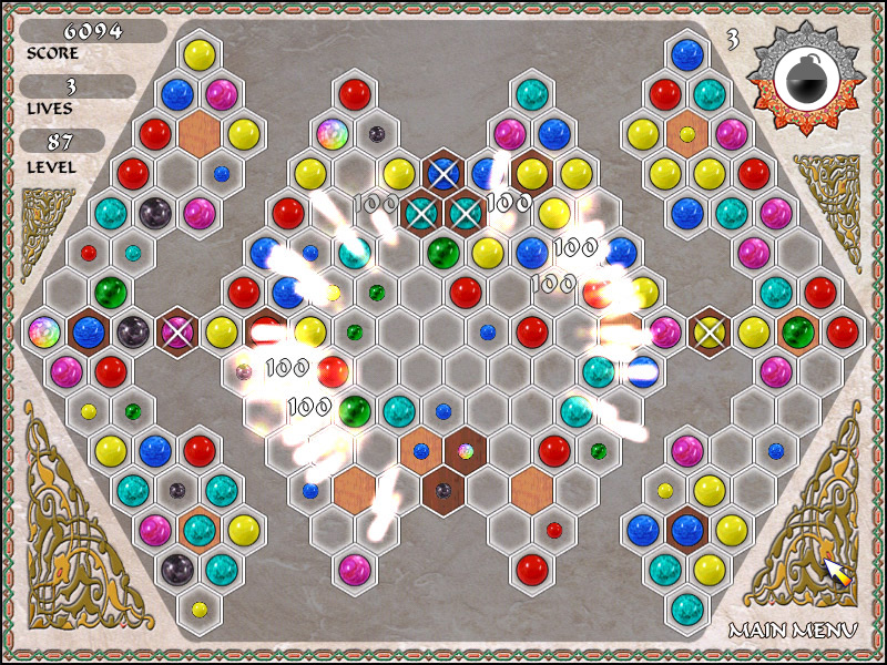 Screenshot of Arabesque