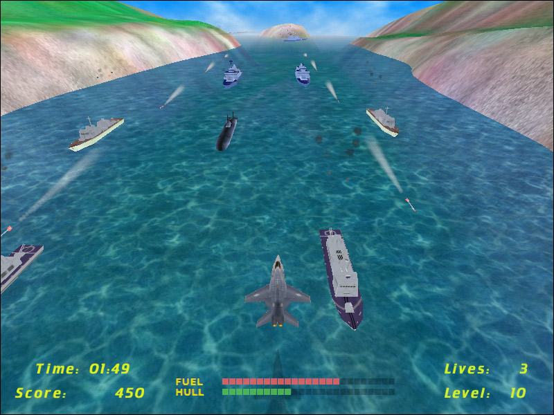 River Raider 2 is not simply the next alteration of popular game River Raid.